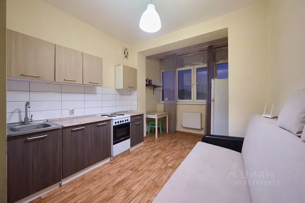 1-к кв. Краснодарский край, Краснодар 1 Мая ул., 344 (38.6 м) - Фото 1