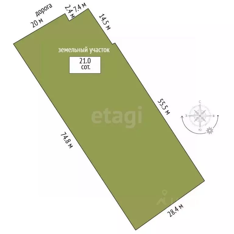 Дом в Марий Эл, Йошкар-Ола городской округ, д. Данилово 169 (68 м) - Фото 1