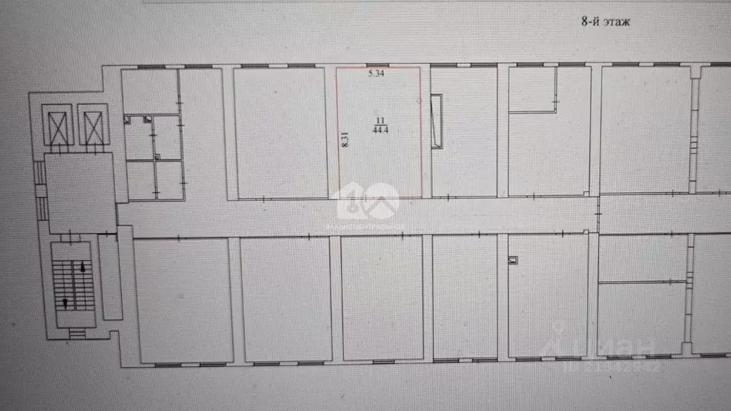 Офис в Новосибирская область, Новосибирск Комсомольский просп., 24 (44 ... - Фото 2