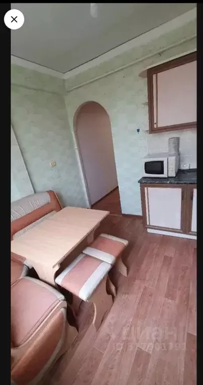 1-к кв. Омская область, Омск Московка мкр, ул. 1-я Станционная, 9 ... - Фото 1