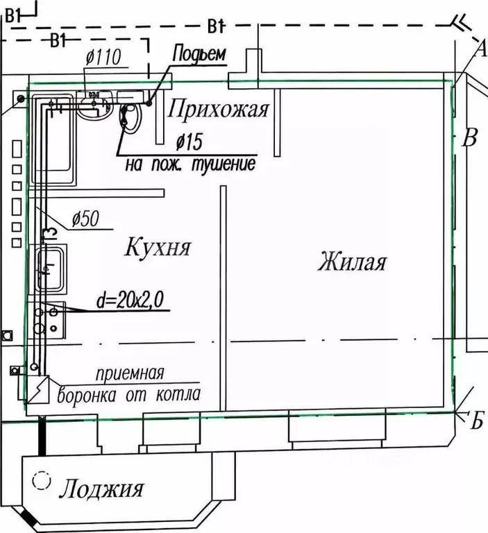 1-к кв. Чувашия, Чебоксары ул. И.П. Прокопьева, 4 (35.4 м) - Фото 2