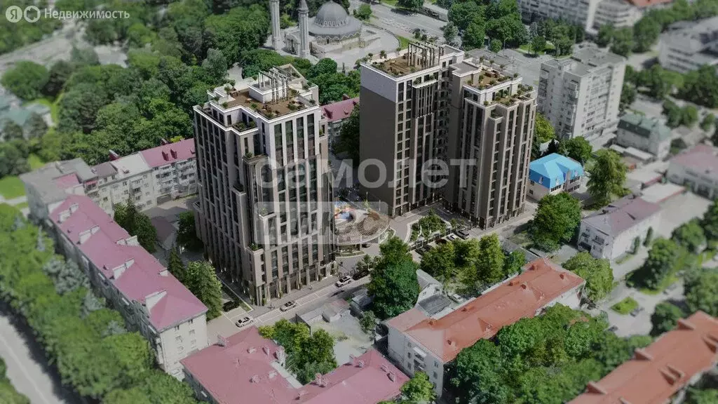 2-комнатная квартира: Нальчик, улица Площадь Коммунаров, 8 (79.38 м) - Фото 1