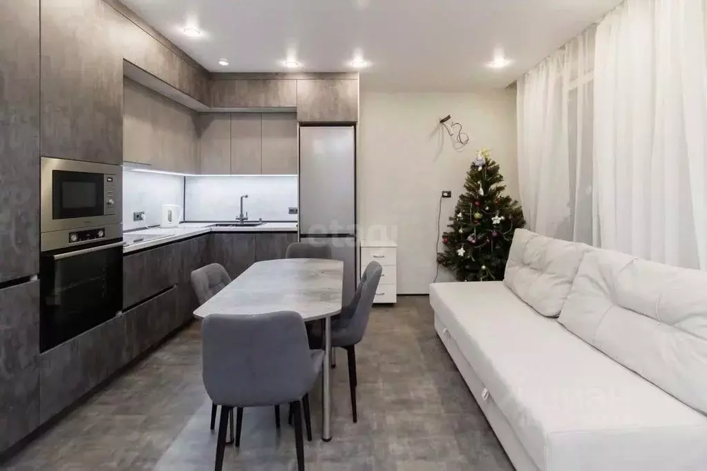 Студия Тюменская область, Тюмень ул. Валентины Трофимовой, 8 (41.0 м) - Фото 2