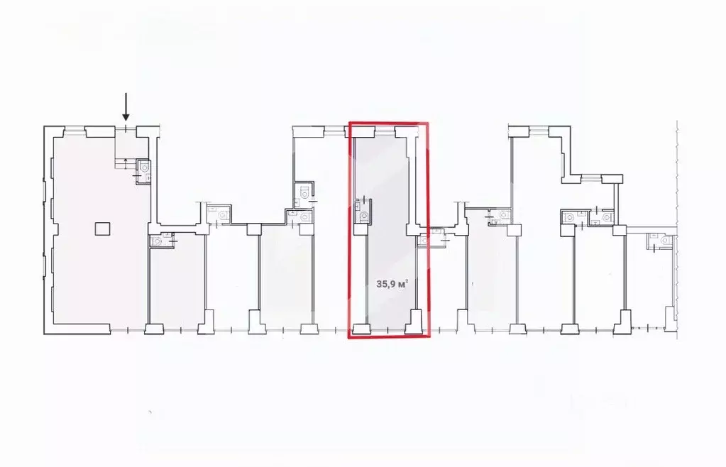 Помещение свободного назначения в Москва ул. Дмитрия Ульянова, 10/1К1 ... - Фото 2