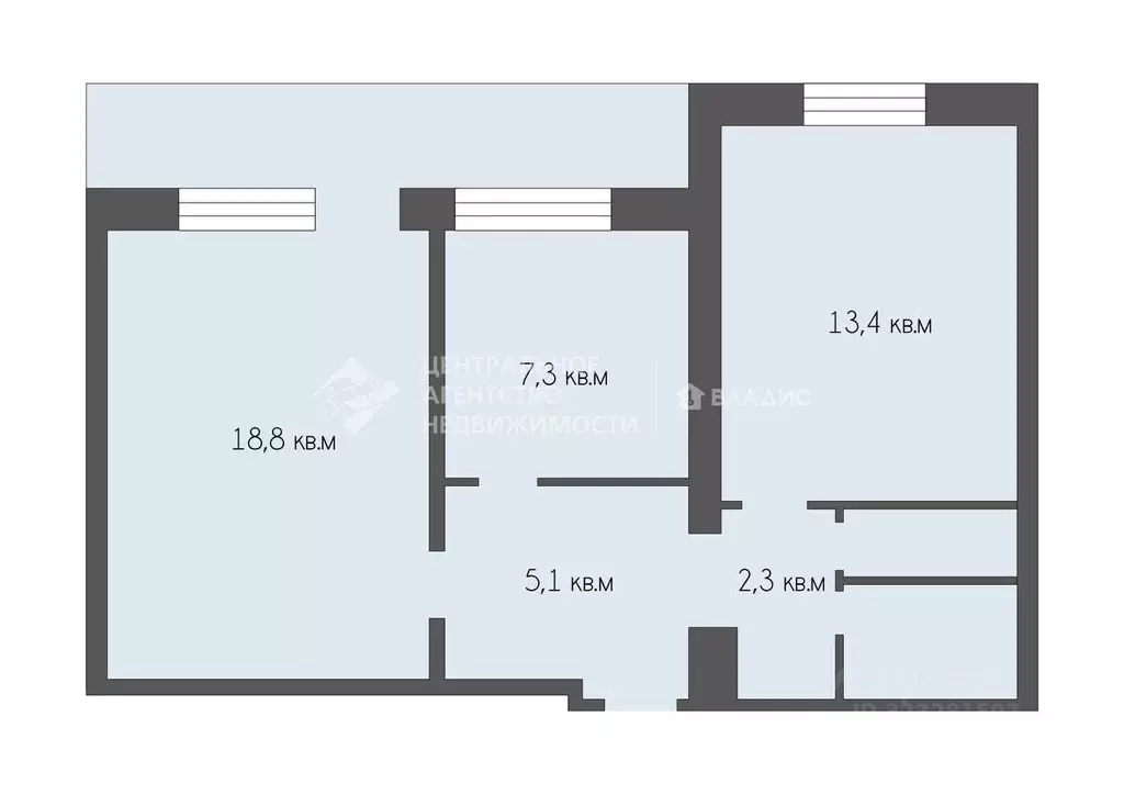 2-к кв. Рязанская область, Рязань Песочня тер., ул. Зубковой, 10Б ... - Фото 2