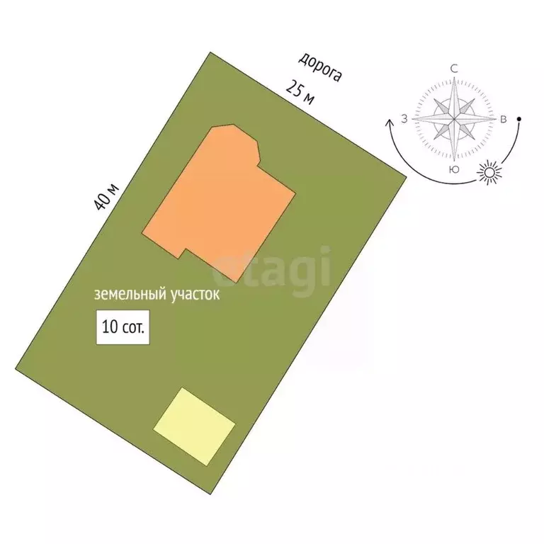 Дом в Башкортостан, Стерлитамакский район, Отрадовский сельсовет, д. ... - Фото 2