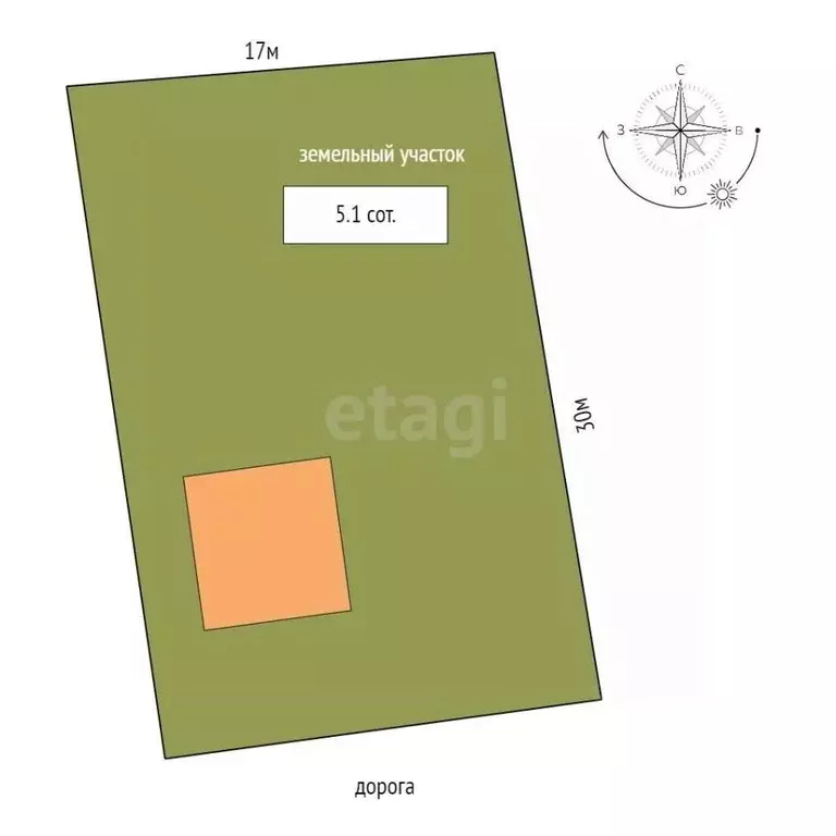 Дом в Ростовская область, Батайск Труд ДНТ, 14-я линия (70 м) - Фото 1