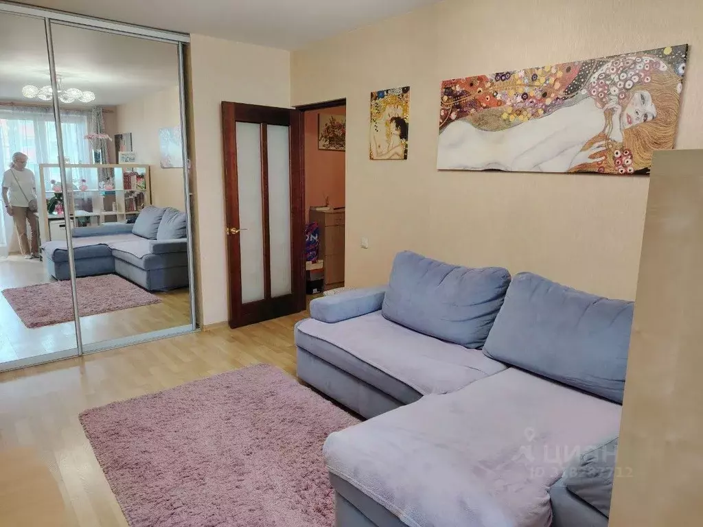 1-к кв. Тульская область, Тула ул. Кирова, 19А (36.5 м) - Фото 0
