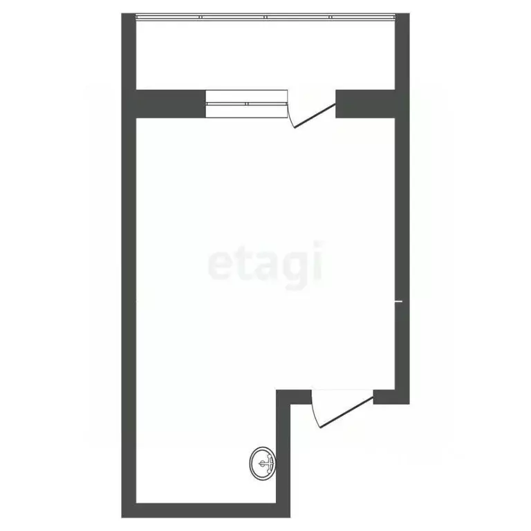 Студия Томская область, Томск просп. Ленина, 162 (12.0 м) - Фото 2