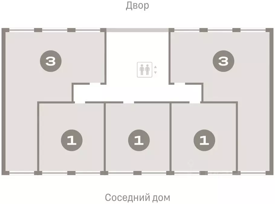 1-к кв. Ханты-Мансийский АО, Сургут 1-й мкр, Нефть жилой комплекс ... - Фото 1