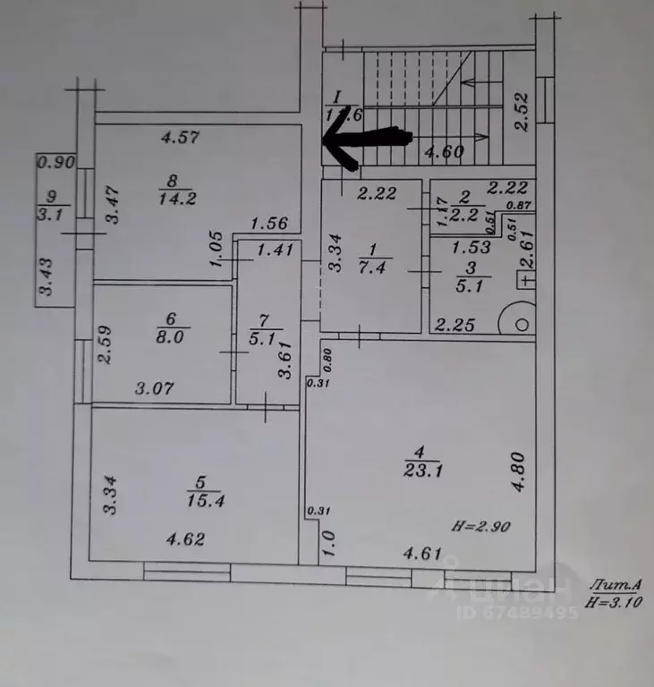 3-к кв. Краснодарский край, Анапа Алексеевка мкр, ул. Спортивная, 37А ... - Фото 2