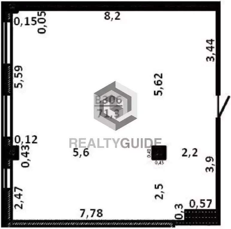 Офис в Москва Электрозаводская ул., 24 (71 м) - Фото 1