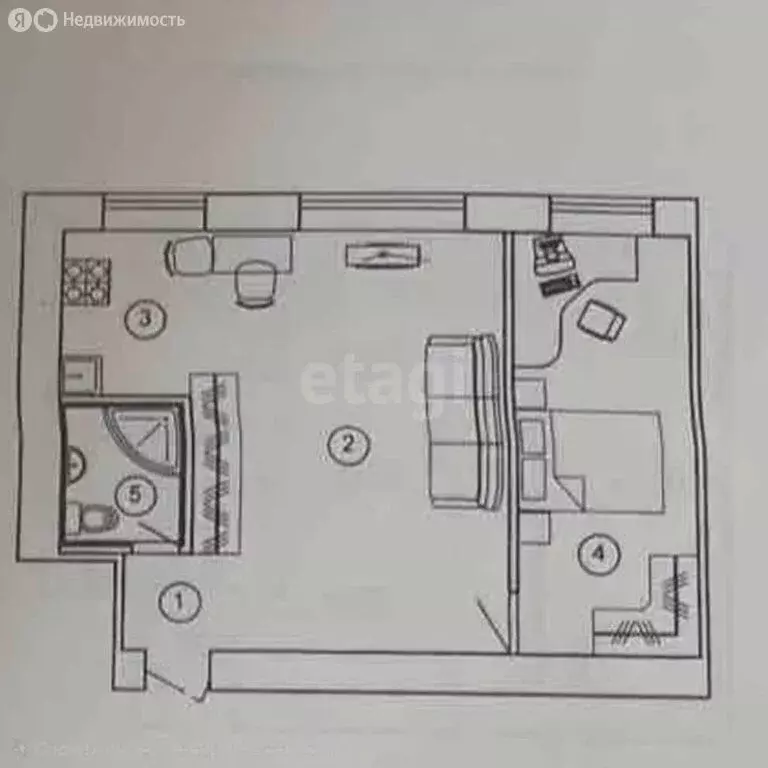 2-комнатная квартира: Казань, улица Меховщиков, 4А (42.3 м) - Фото 0