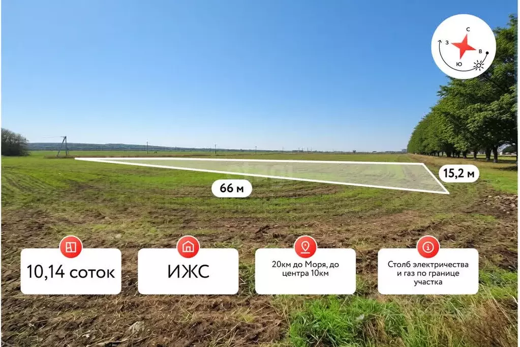 Участок в Краснодарский край, Темрюк ул. Ильи Павленко (10.0 сот.) - Фото 1