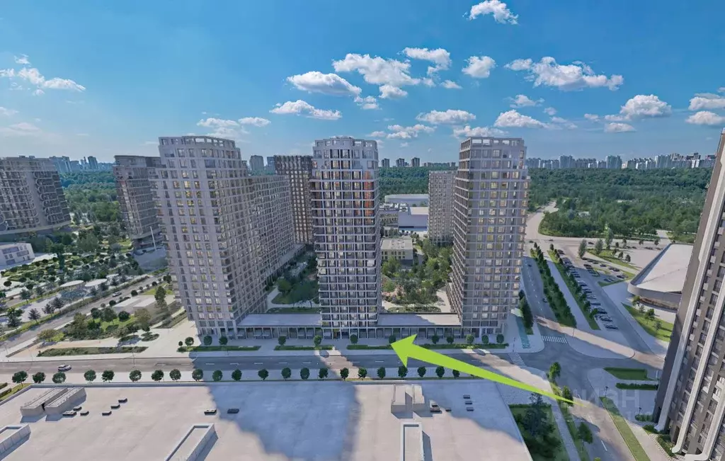 Торговая площадь в Москва ул. Нижние Мневники, 12 (82 м) - Фото 1