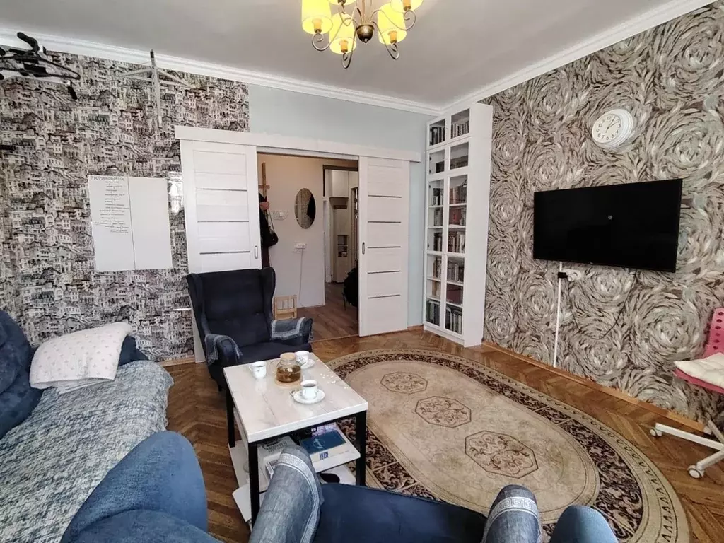 3-к кв. Санкт-Петербург ул. Бабушкина, 52 (81.1 м) - Фото 1