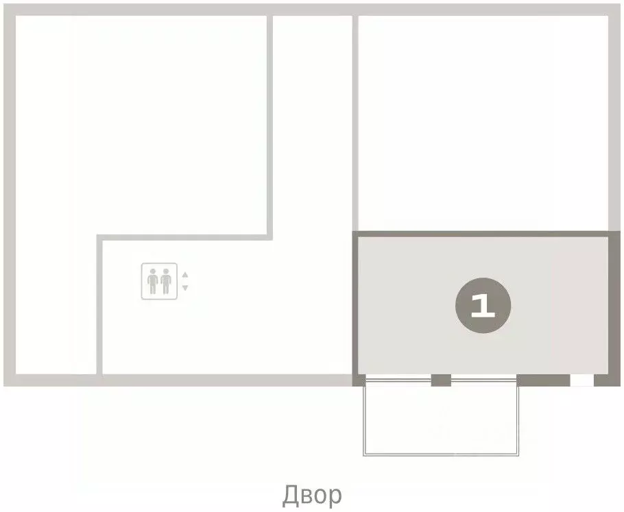 1-к кв. Новосибирская область, Новосибирск Европейский Берег мкр,  ... - Фото 1