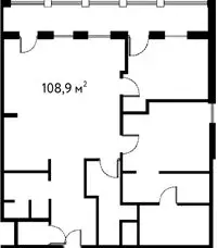 3-комнатная квартира: Светлогорск, Морской бульвар, 17к6 (108.9 м) - Фото 0