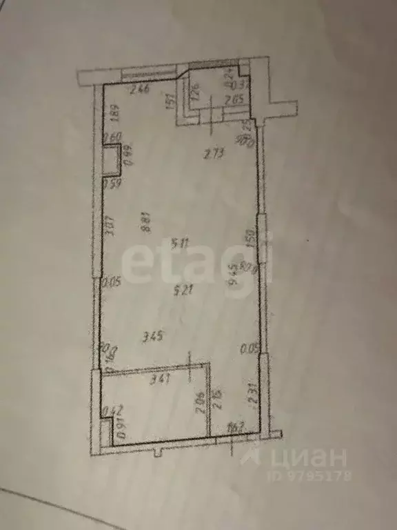 1-к кв. Татарстан, Казань ул. Тихомирнова, 1 (40.0 м) - Фото 2