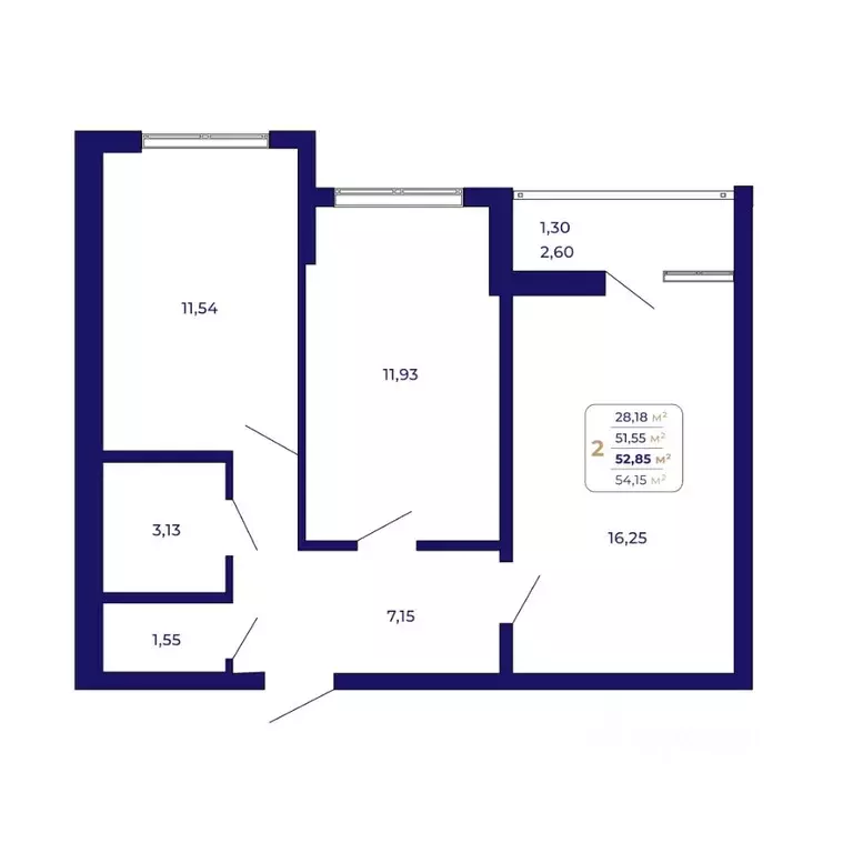 2-к кв. Башкортостан, Уфа Затон-Восточный жилрайон, Паруса жилой ... - Фото 1