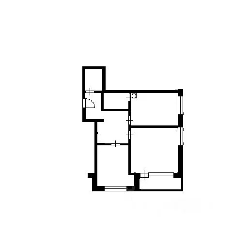 3-к кв. Москва ул. Маршала Катукова, 25К1 (65.0 м) - Фото 2