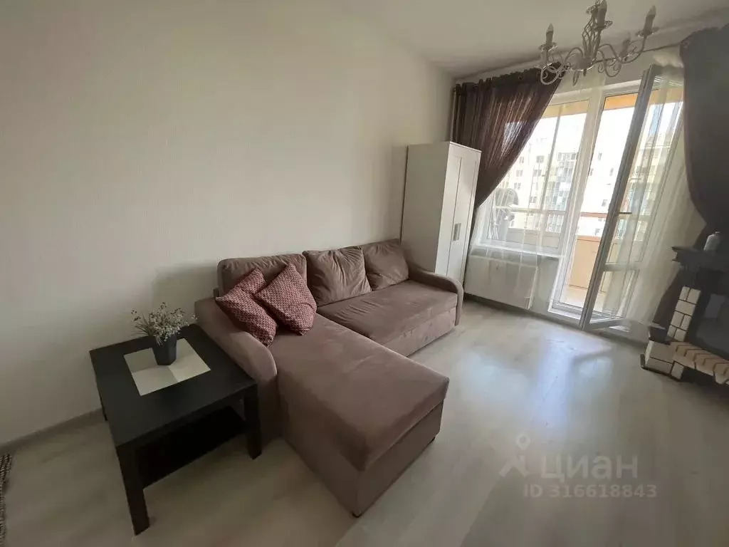 Студия Санкт-Петербург ул. Верхне-Каменская, 5 (24.0 м) - Фото 0