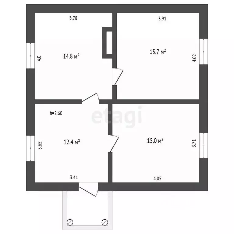 Дом в Крым, Джанкойский район, Стальненское с/пос, с. Многоводное ул. ... - Фото 2