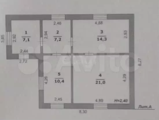 Дом 60 м на участке 13,5 сот. - Фото 0