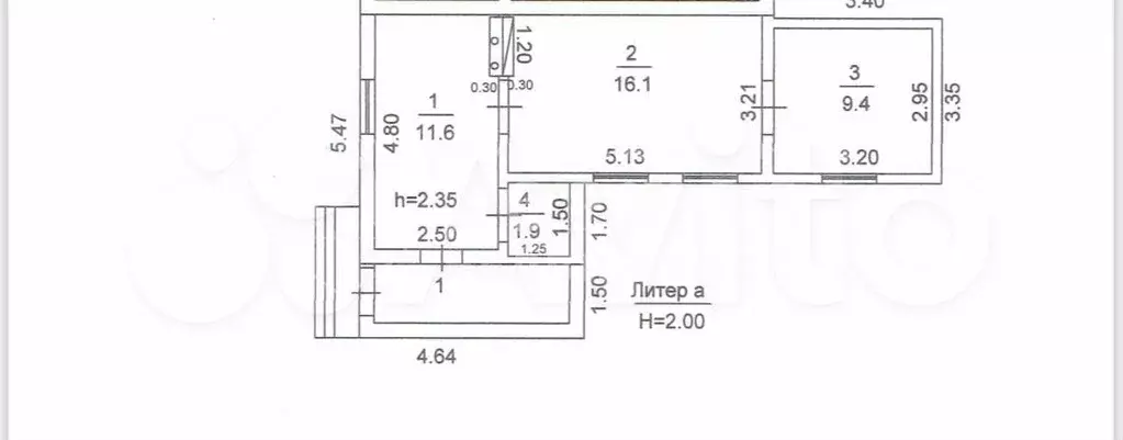 Дом 40 м на участке 3 сот. - Фото 0