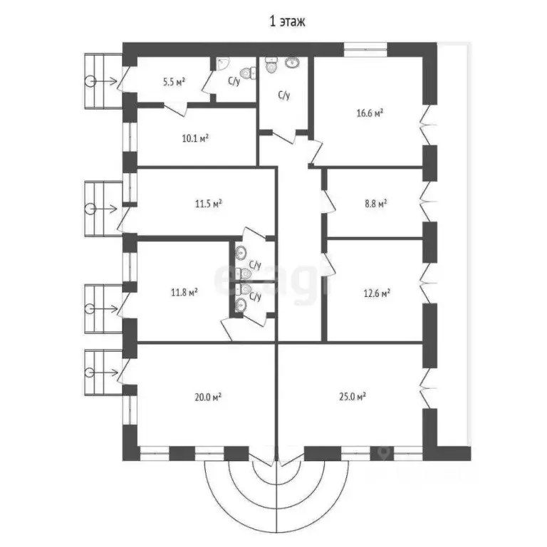 Дом в Севастополь спуск Степана разина, 3А (600 м) - Фото 2