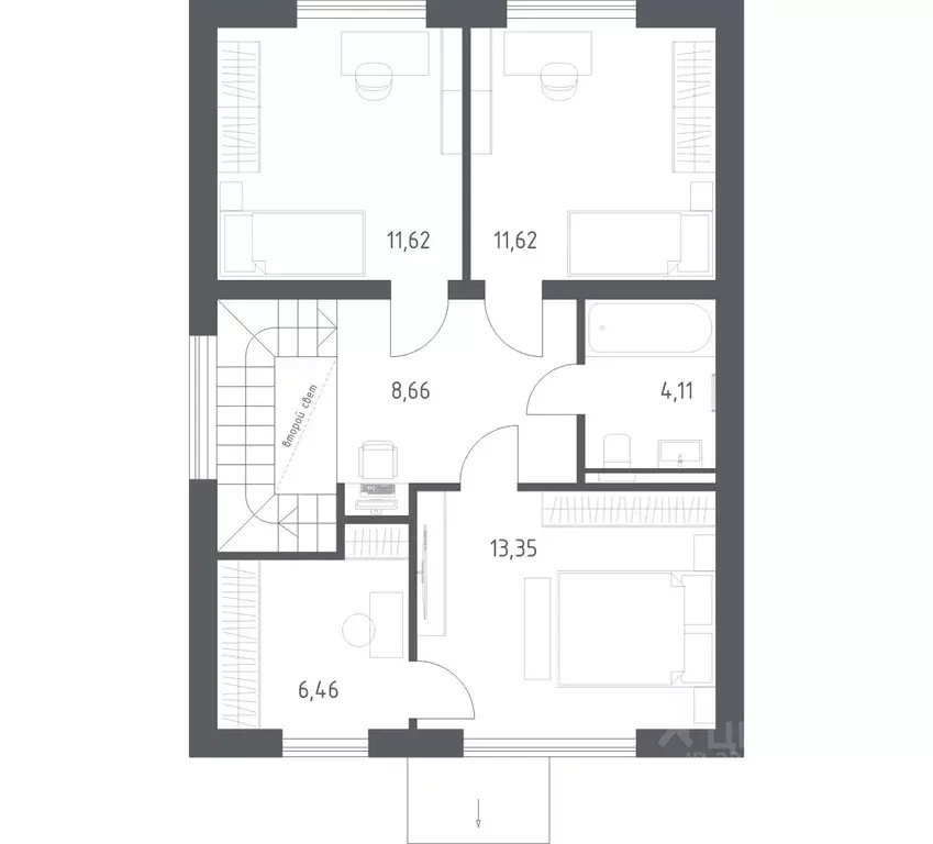 Дом в Московская область, Дмитровский муниципальный округ, Дмитров Дом ... - Фото 2
