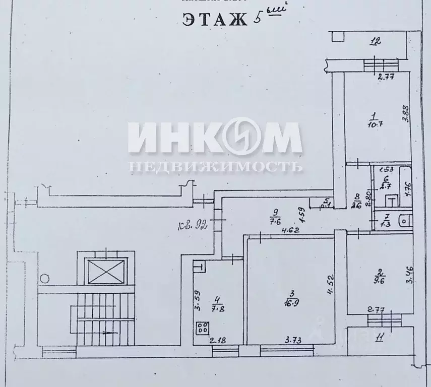 3-к кв. Московская область, Щелково ул. Неделина, 16 (60.0 м) - Фото 0