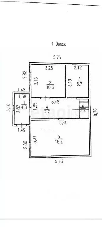 Дом в Краснодарский край, Новороссийск Красноармейская ул. (88 м) - Фото 2