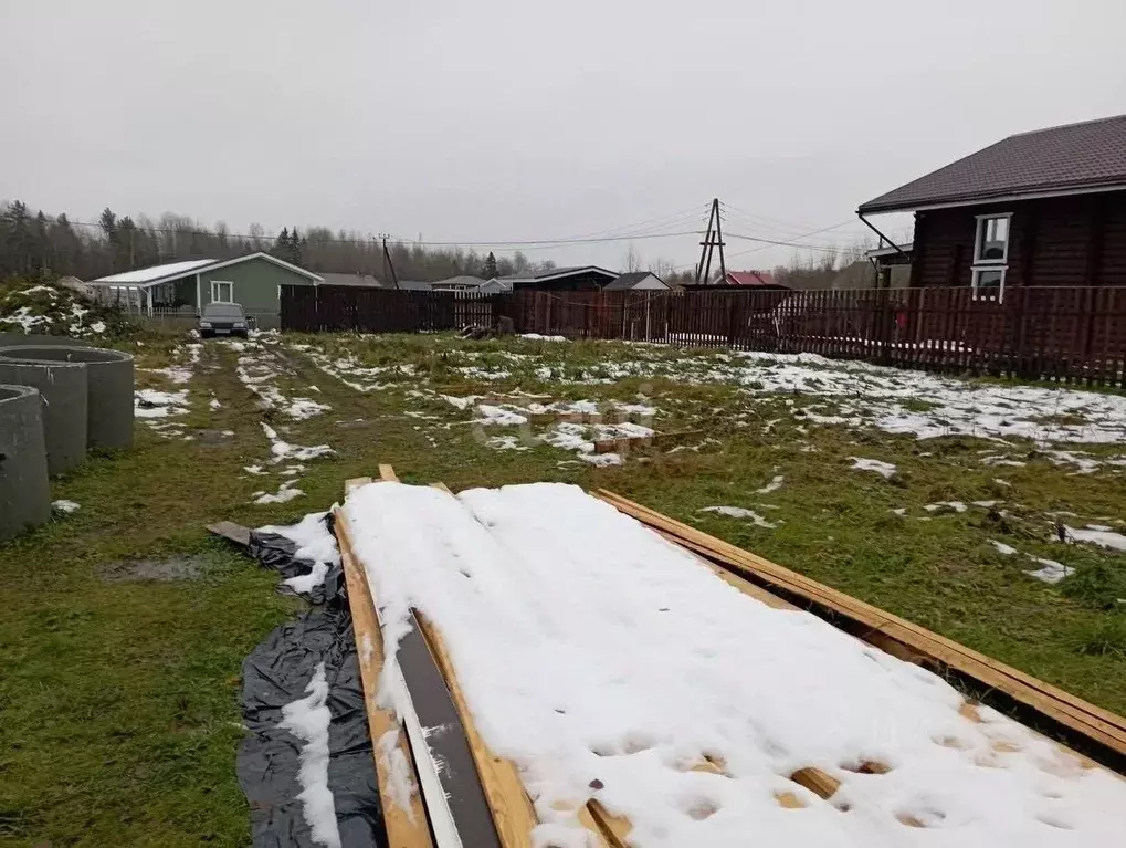 Участок в Карелия, Прионежский район, с. Деревянное ул. Радужная (9.4 ... - Фото 0