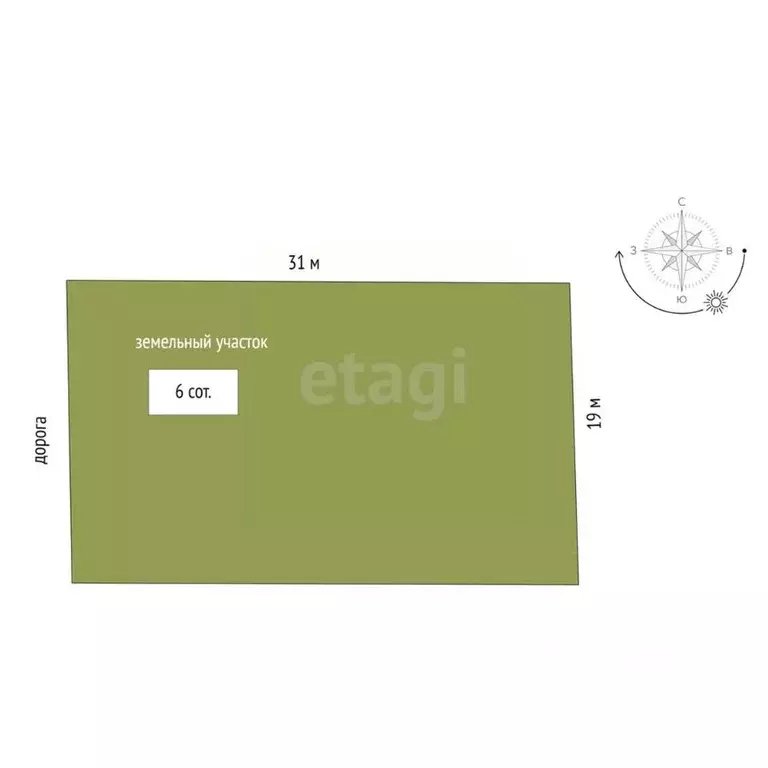 Участок в Ростовская область, Родионово-Несветайский район, ... - Фото 2