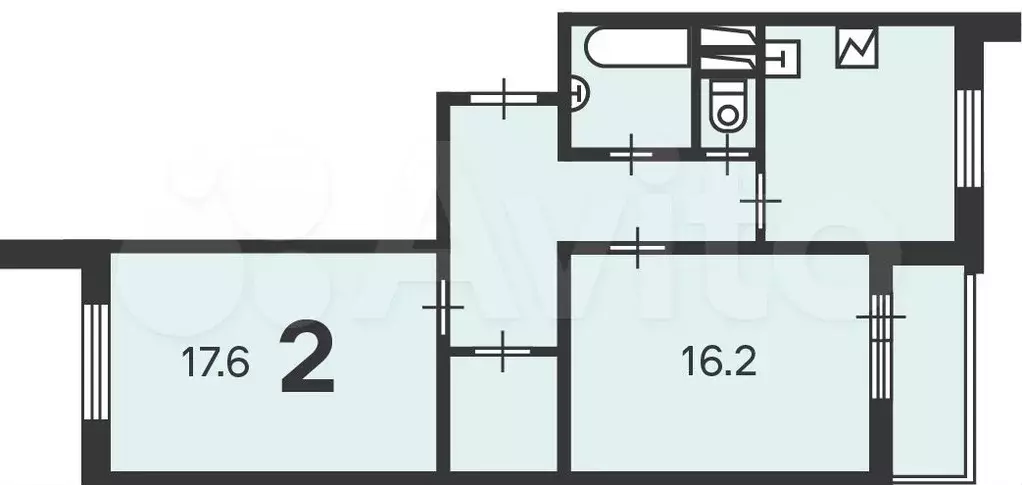 Аукцион: 2-к. квартира, 63,1 м, 10/14 эт. - Фото 1