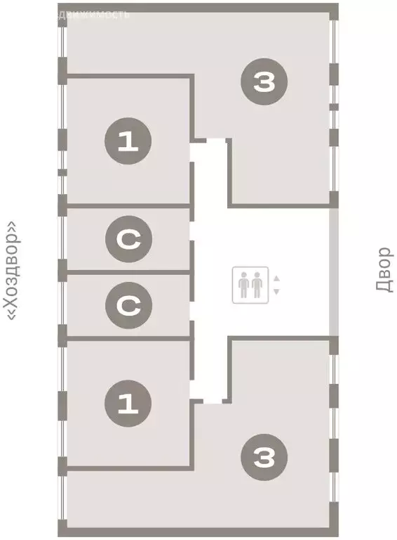 1-комнатная квартира: Тюмень, жилой комплекс Республики 205 (40.48 м) - Фото 1
