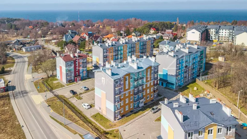 2-к кв. Калининградская область, Пионерский Рабочая ул., 33к2 (40.6 м) - Фото 1