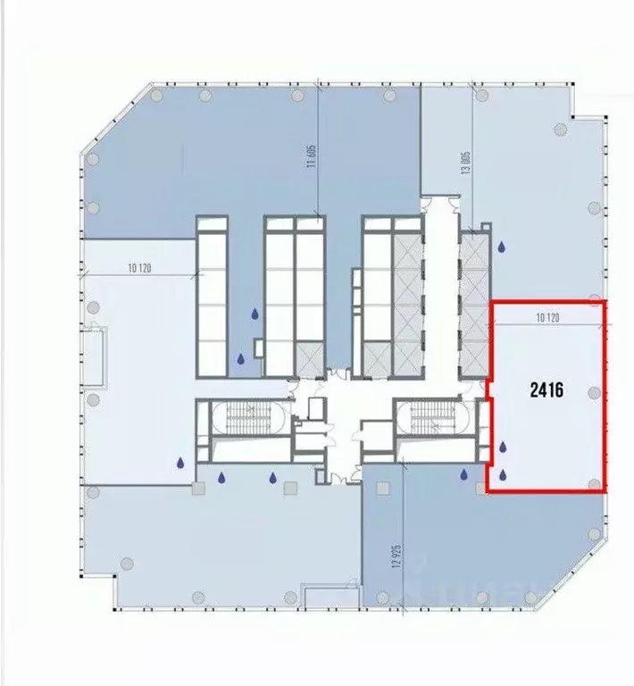 Офис в Москва Шмитовский проезд, 37С1 (178 м) - Фото 2