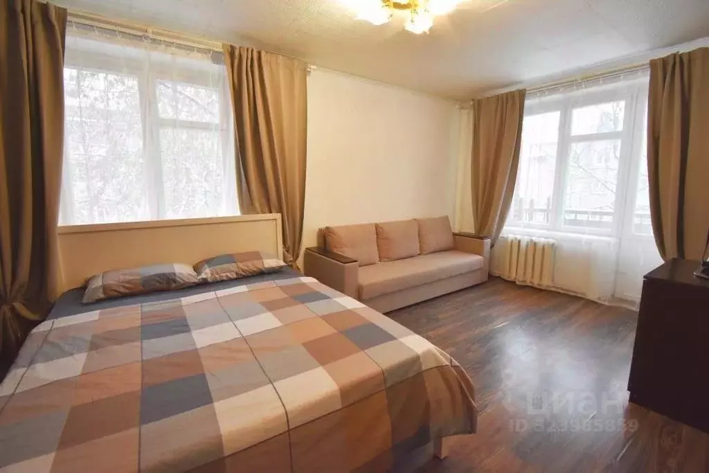 1-к кв. Москва 1-й Зборовский пер., 11 (31.0 м) - Фото 1