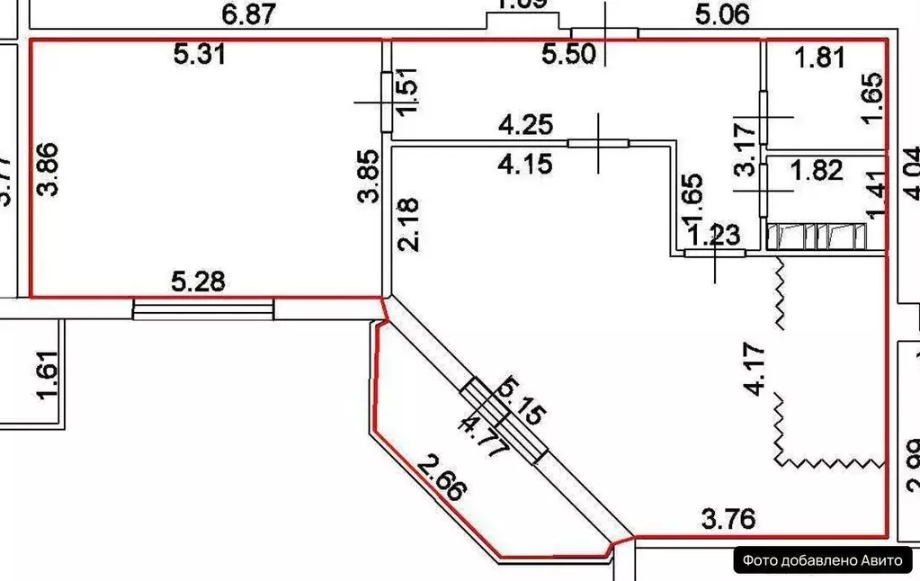 1-к кв. Ленинградская область, Всеволожский район, Заневское городское ... - Фото 2