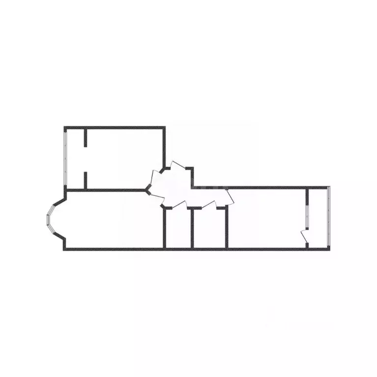 2-к кв. Белгородская область, Губкин ул. Дзержинского, 115Б (53.1 м) - Фото 2