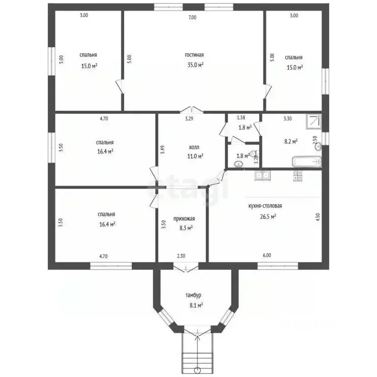 Дом в Ростовская область, Мясниковский район, Чалтырское с/пос, Маяк ... - Фото 2