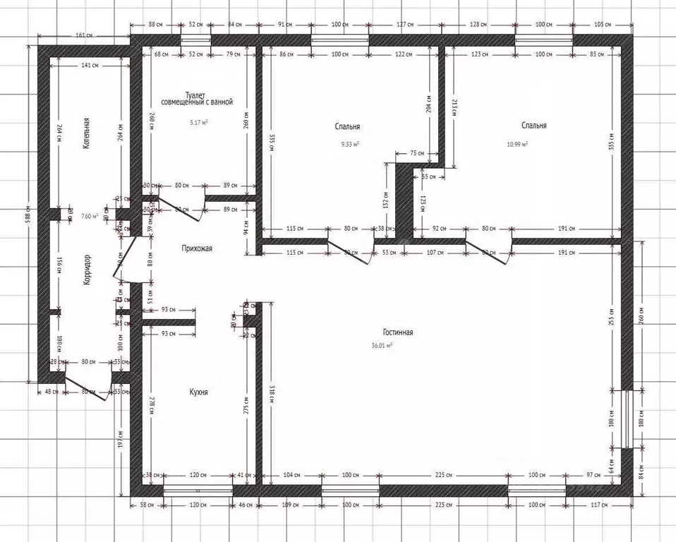 Дом в Кемеровская область, Кемерово ул. Баха (58 м) - Фото 2