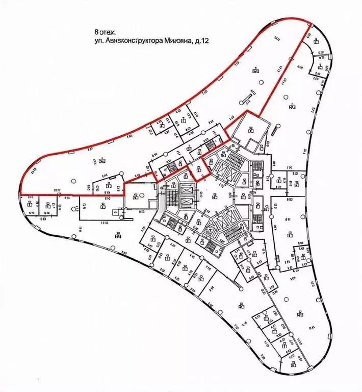 Офис в Москва ул. Авиаконструктора Микояна, 12 (671 м) - Фото 2