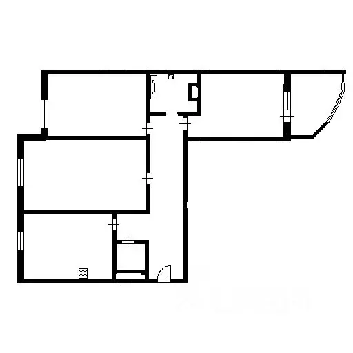 3-к кв. Санкт-Петербург Гранитная ул., 54к3 (95.5 м) - Фото 1
