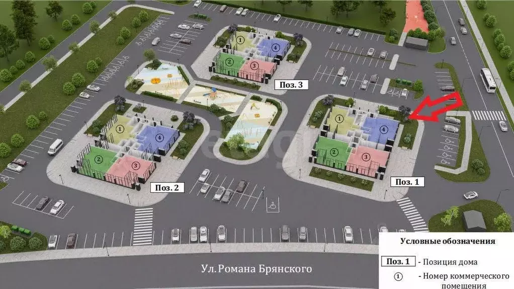 Помещение свободного назначения в Брянская область, Брянск Рассвет-2 ... - Фото 1