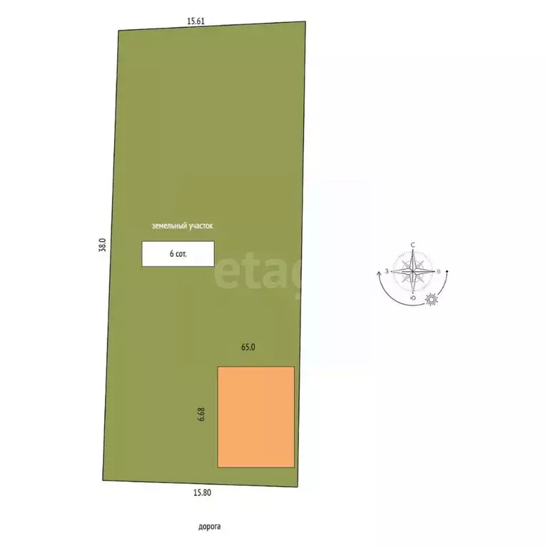 Дом в Ростовская область, Неклиновский район, с. Андреево-Мелентьево ... - Фото 2