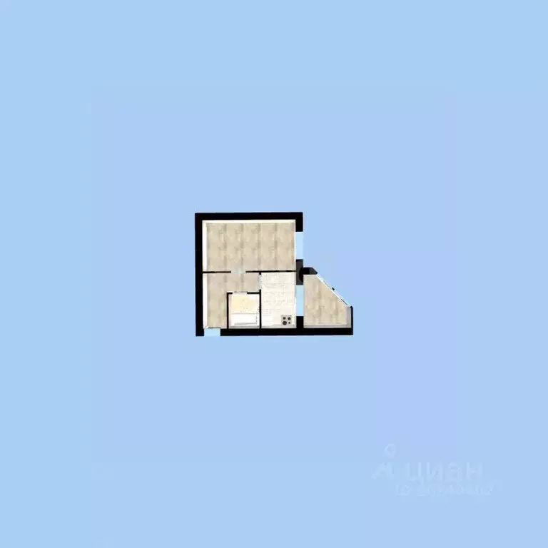 Комната Башкортостан, Уфа ул. Бехтерева, 16 (38.2 м) - Фото 2