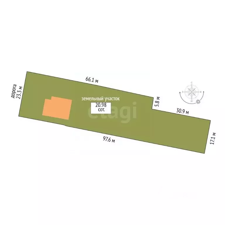 Дом в Мордовия, Лямбирский район, Атемарское с/пос, с. Новая Уда ул. ... - Фото 2